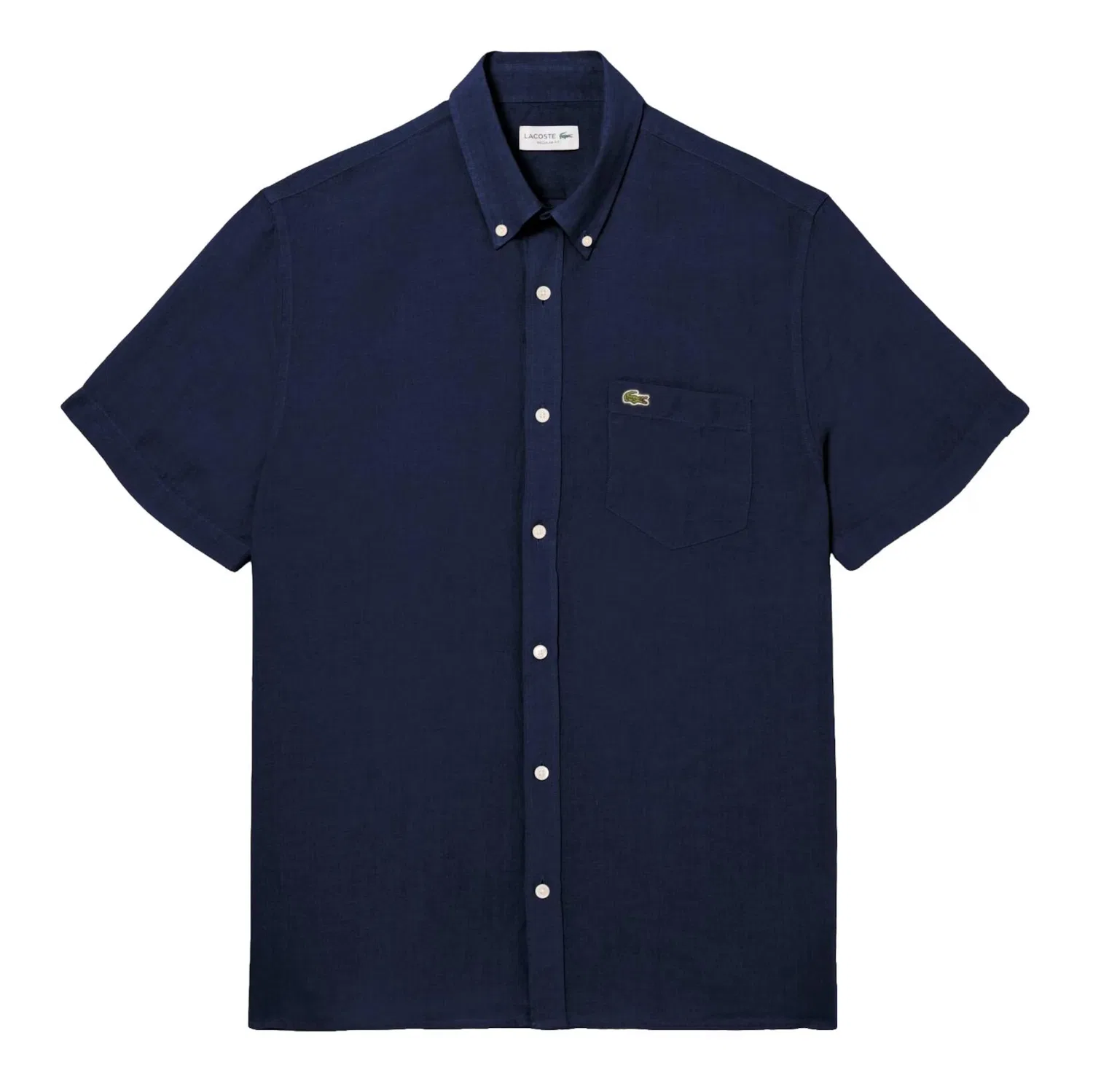 Рубашка на пуговицах стандартного кроя Lacoste, Blue