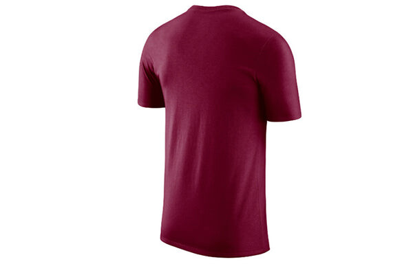 Футболка 2018 nba cleveland cavaliers basketball casual short sleeve red wine red Nike, красный — фото 2