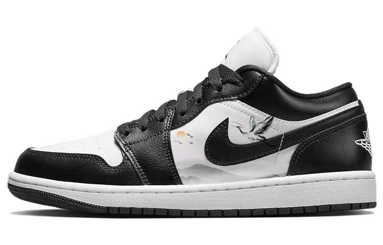 Jordan Air Jordan 1 винтажные баскетбольные кроссовки женские, Black