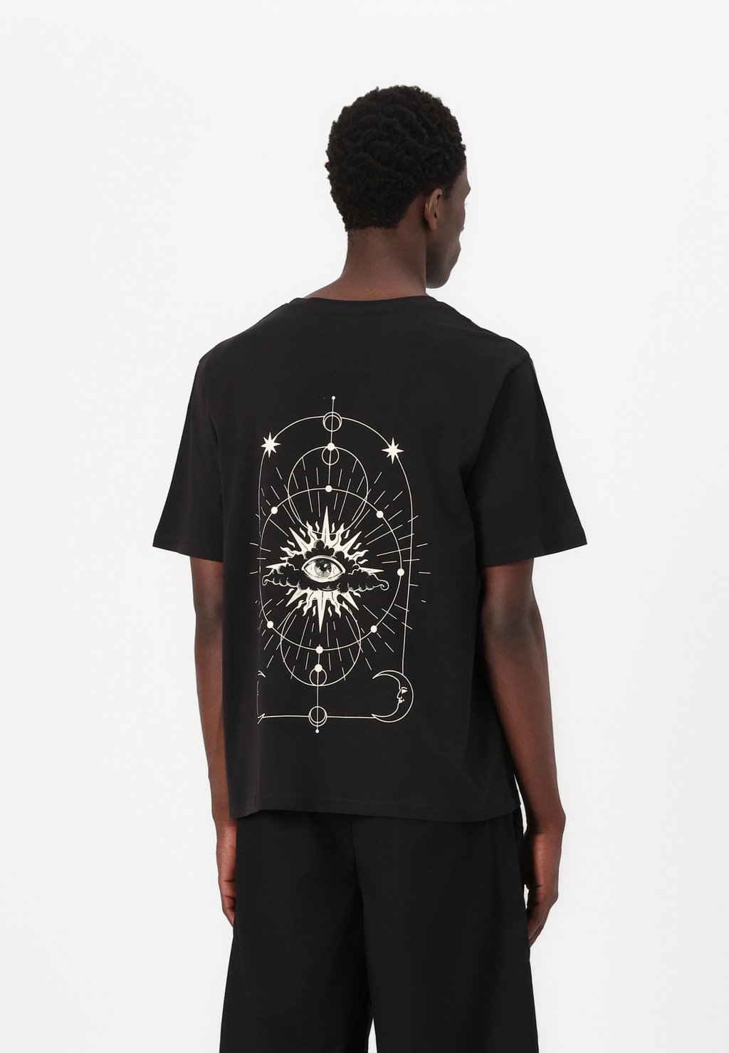 

Футболка с принтом JJJACKIE TEE CREW NECK Jack & Jones, черный