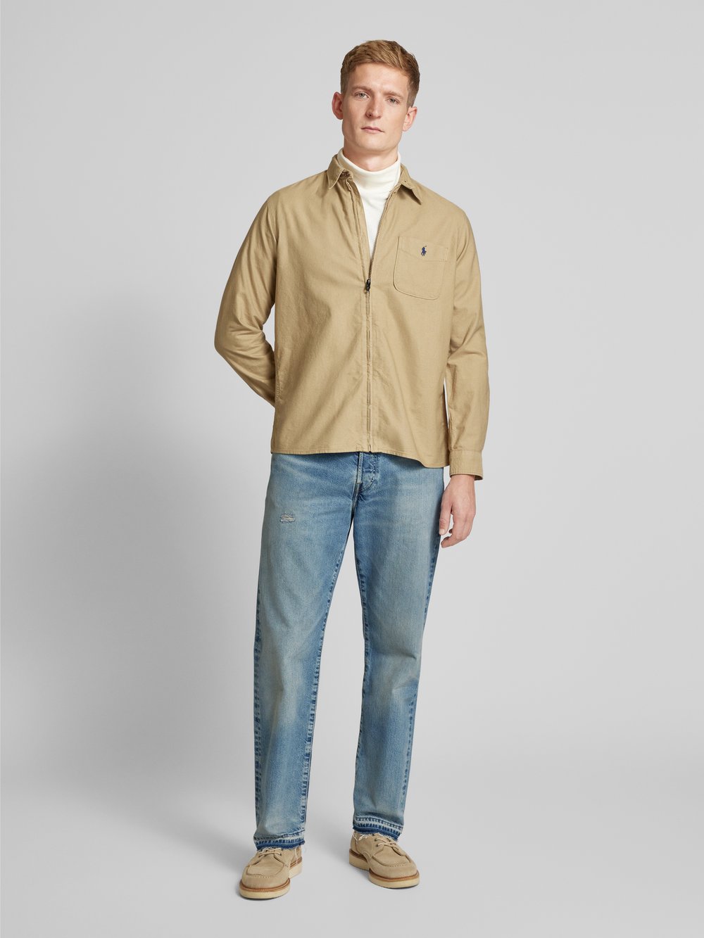 

Джинсы с 5-карманным дизайном Polo Ralph Lauren, светло-голубой