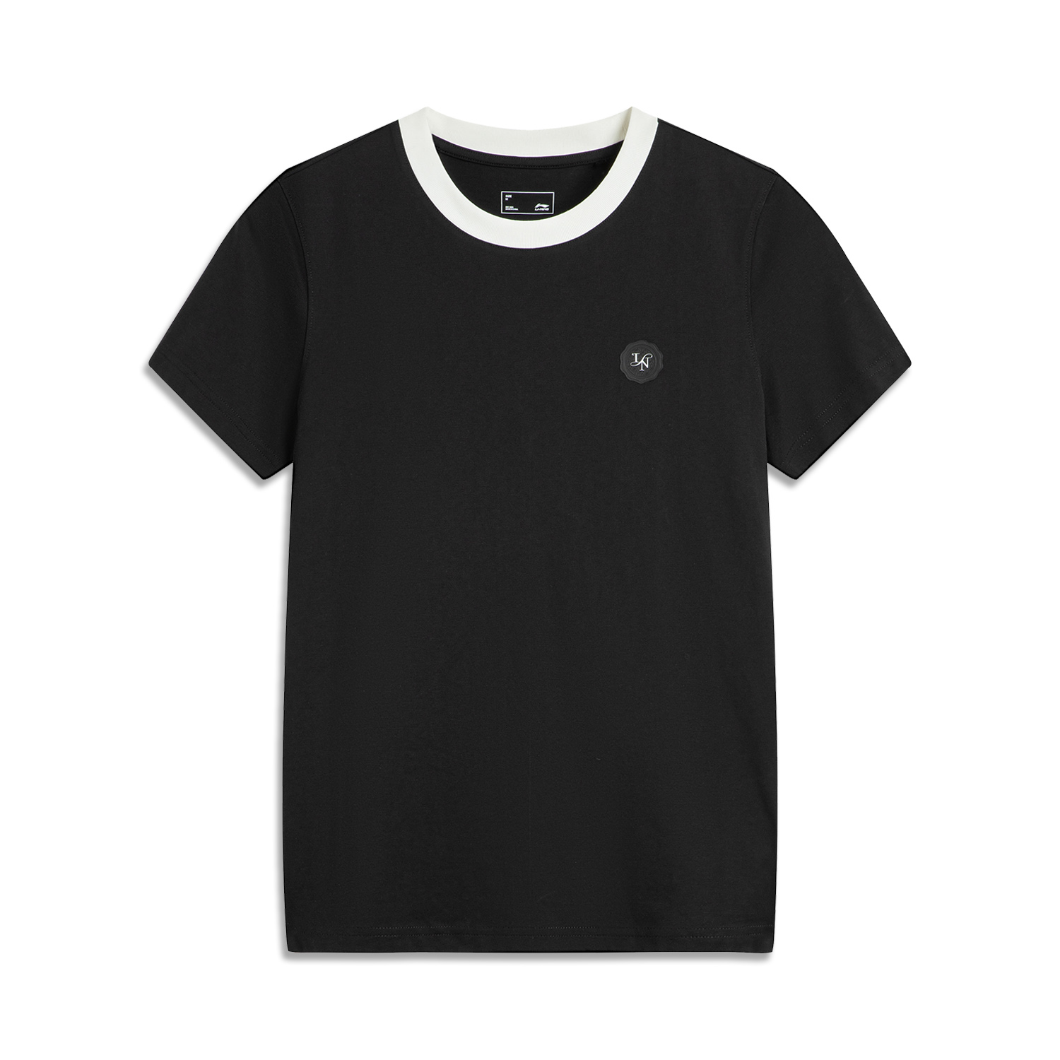 

LINING Футболка женская черная Sports Life Collection, Черный, LINING Футболка женская черная Sports Life Collection