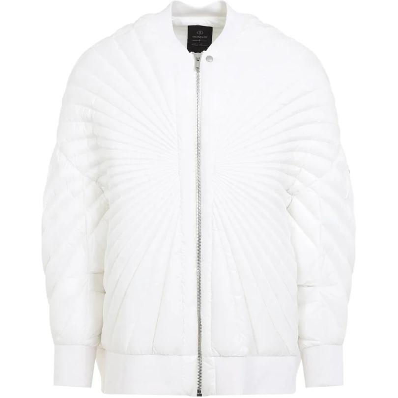

MONCLER GENIUS Куртка-пуховик Moncler X Rick Owens, White