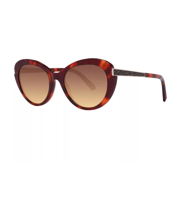 

Солнцезащитные очки «кошачий глаз» из ацетата Swarovski, коричневый