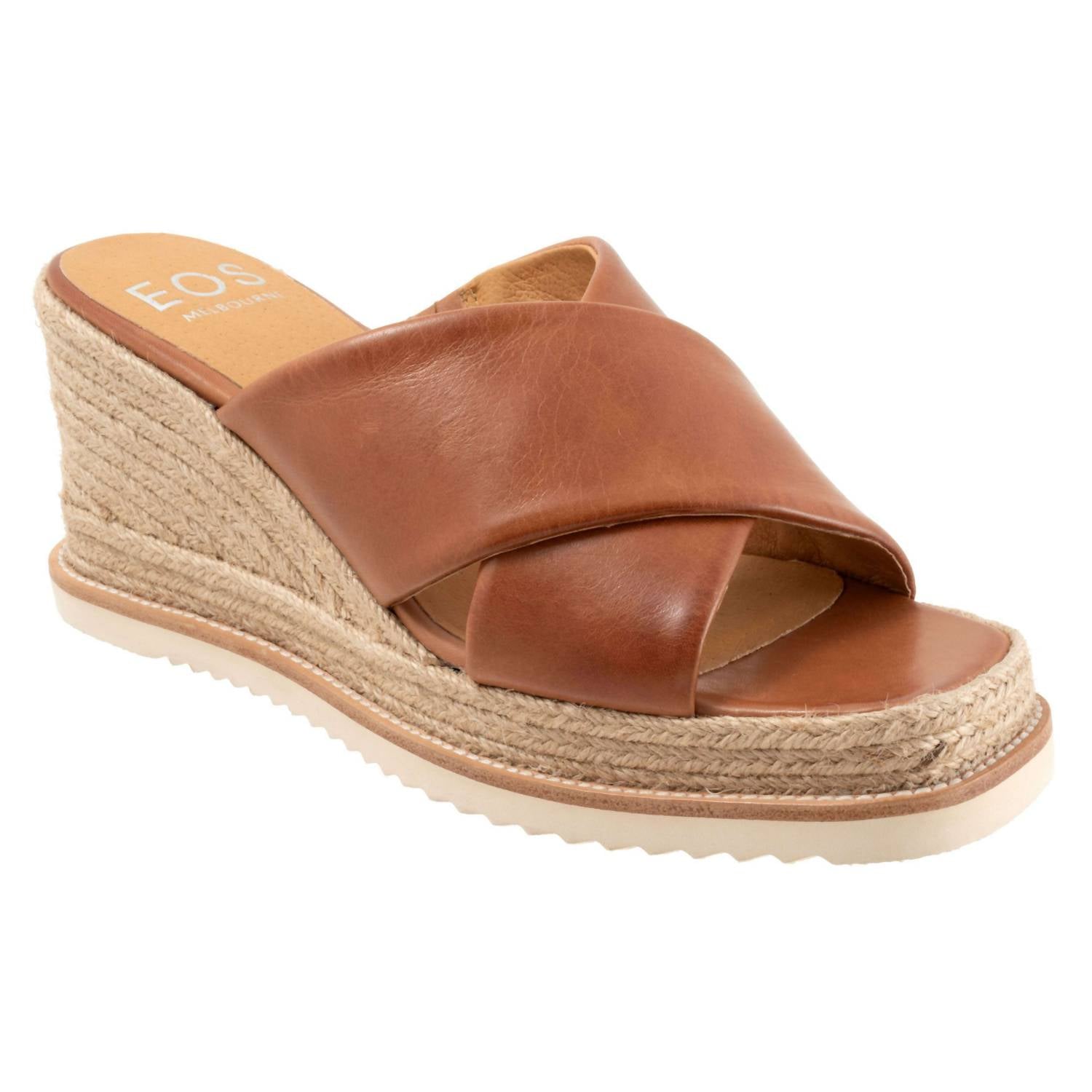 Женские сандалии Zelie в цвете бренди EOS Melbourne, Brandy