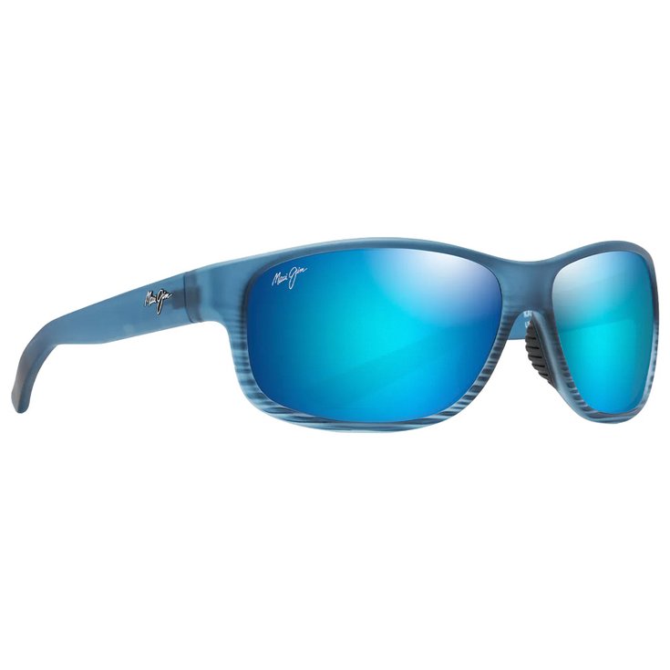 

Солнцезащитные очки kaiwi Channel bleu noir bleu hawaï Mineral superthin Maui Jim