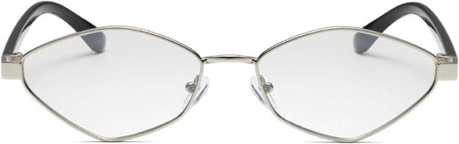 

Солнцезащитные очки Helena Retro Small Polygon Punk для женщин и мужчин, винтажные металлические, узкие, неправильной формы, модные, с защитой от УФ-излучения UV400, C6