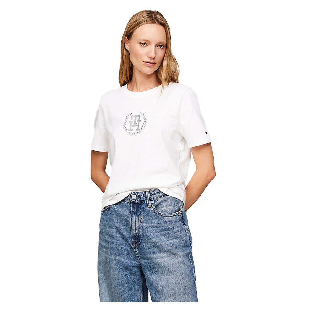 

Футболка с коротким рукавом Tommy Hilfiger WW0WW41765 Laurel, белый