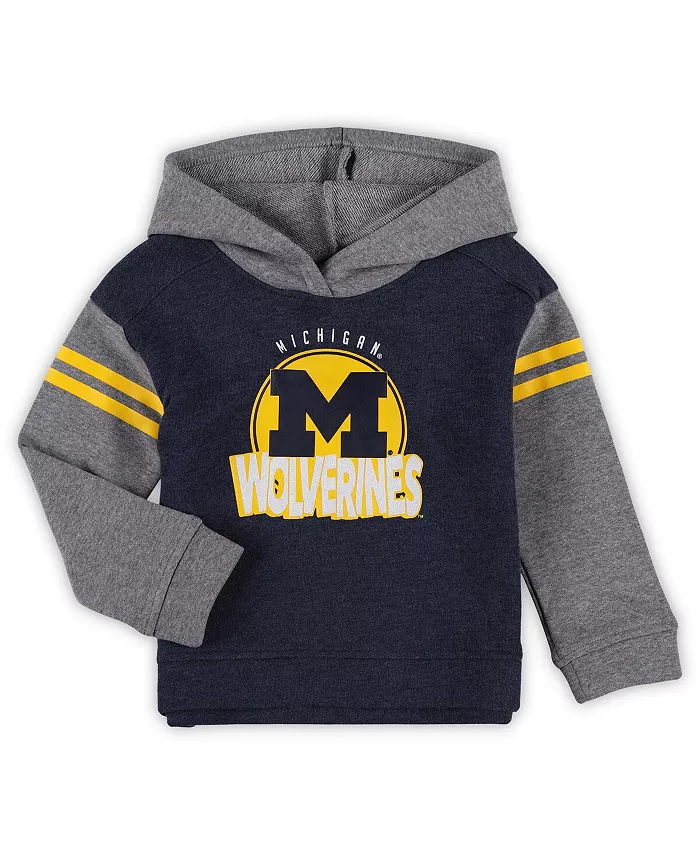 Детский комплект для девочек Michigan Wolverines: худи и леггинсы Clubhouse Outerstuff — фото 3