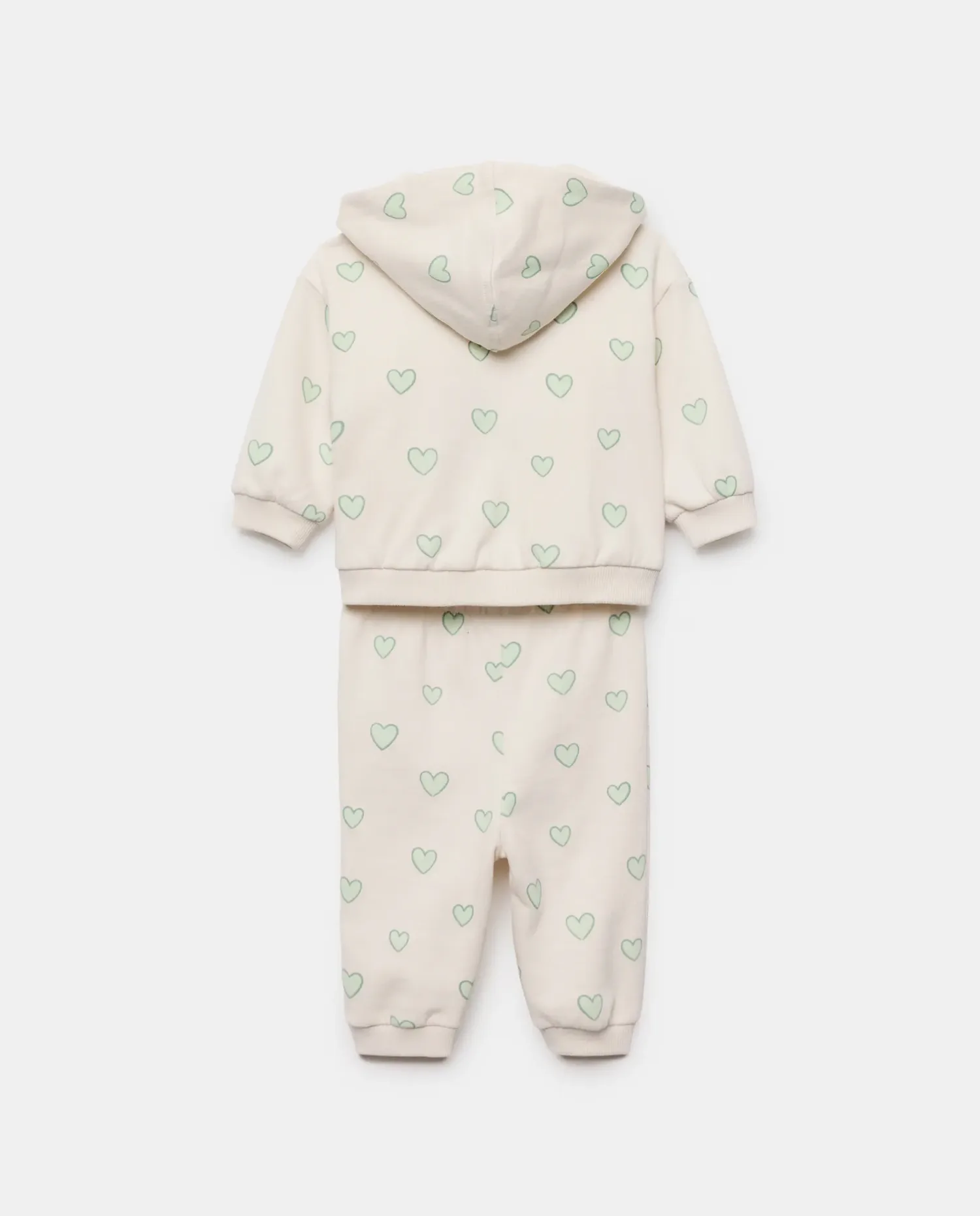 Комплект из 3 предметов с фантазийным принтом для маленькой девочки Baby El Corte Inglés, белый — фото 2