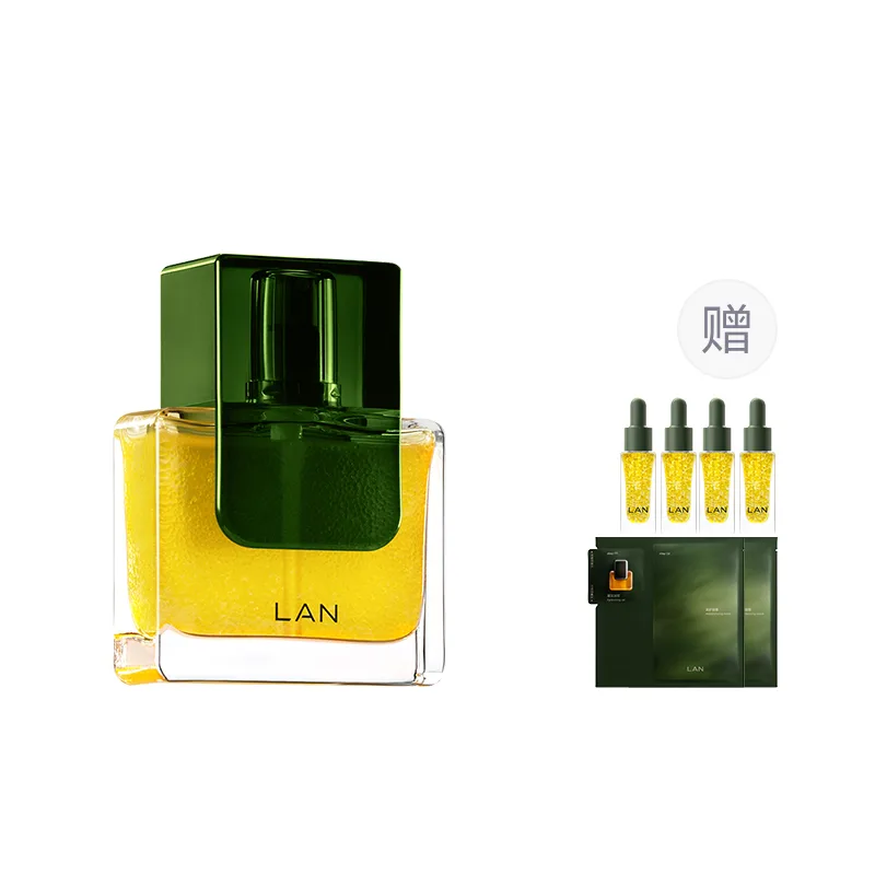 Сыворотка LAN — Orchid Bubble Oil Serum .0pro, сужающая поры и увлажняющая, [ .0pro]Bubble Oil +Celebrity, 30 мл — фото 2