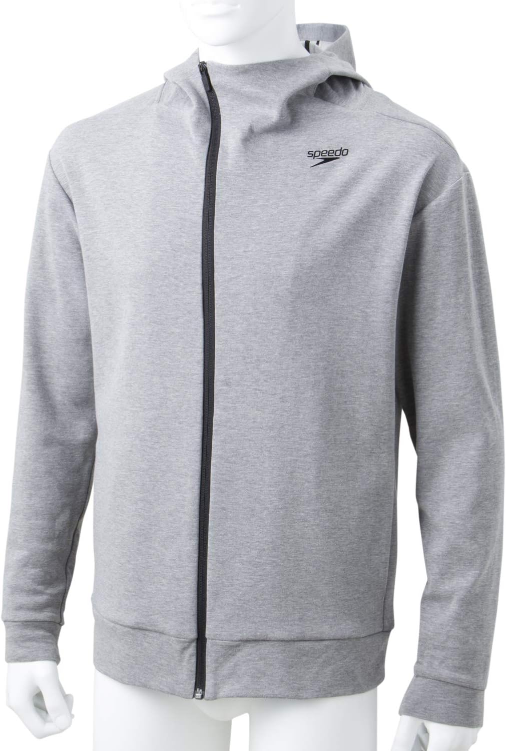 

Толстовка Speedo Standard Sweat Zip Hoodie, унисекс, для плавания, SA21905, серый