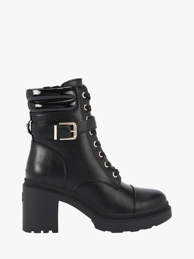 Ботинки Boulder на блочном каблуке со шнуровкой Carvela, Black