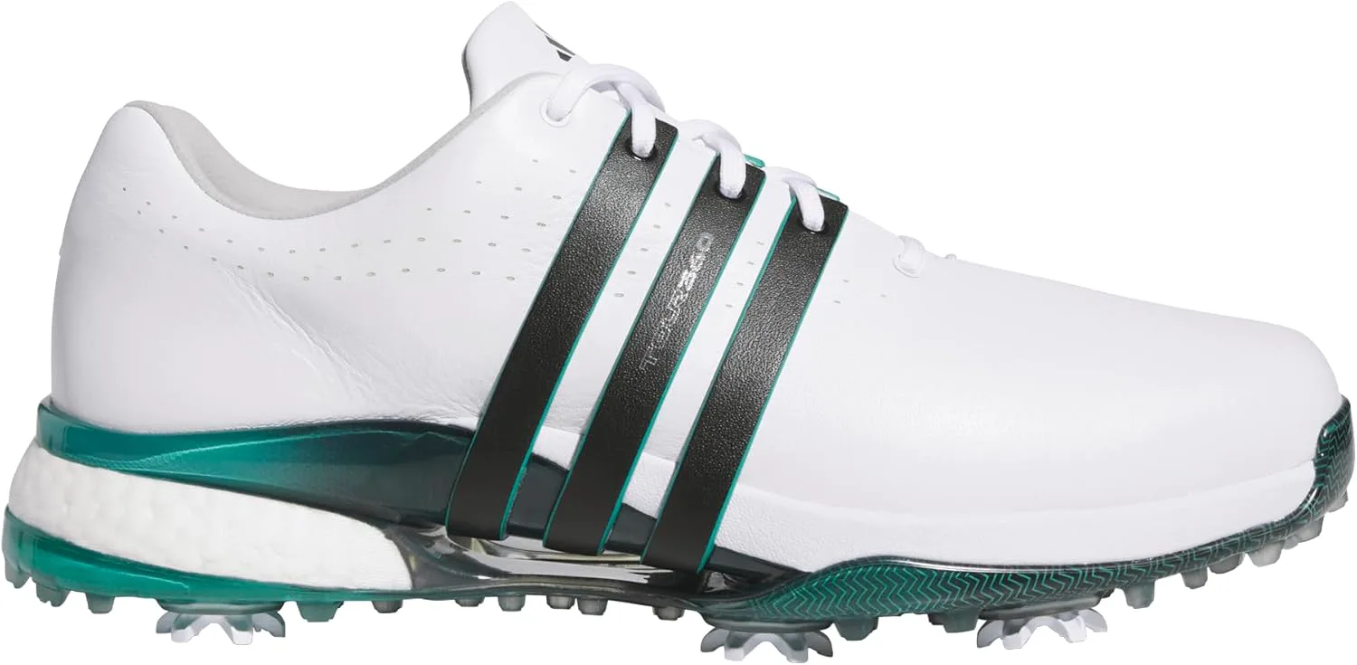 Мужские гольф-туфли Adidas Tour360 24, белый/черный — фото 4