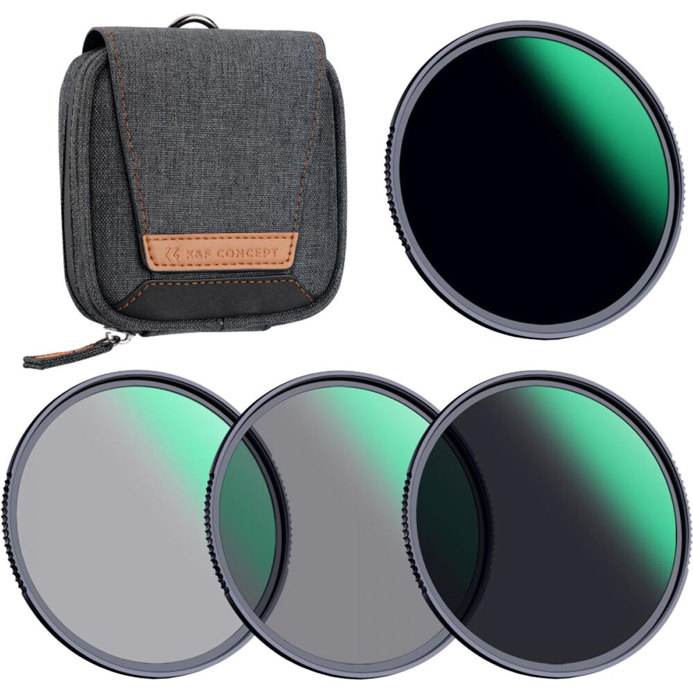 

Набор фильтров K&F Concept Nano-X Series ND 4-Filter Set SKU.1629
