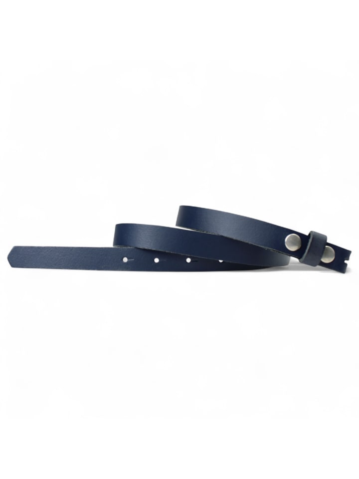 

Кожаный ремень, сменный ремень темно-синего цвета FRONHOFER