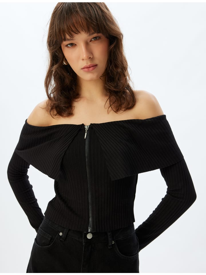 

Кардиган KOTON Cardigan, черный