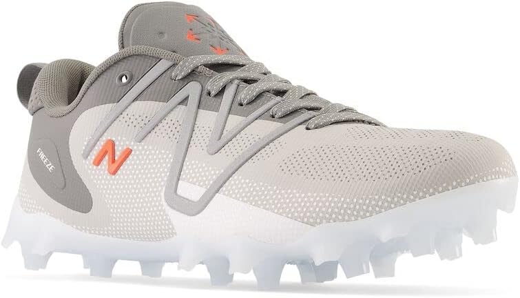 Мужские кроссовки для лакросса New Balance Freezelx V5, белый/серый — фото 4