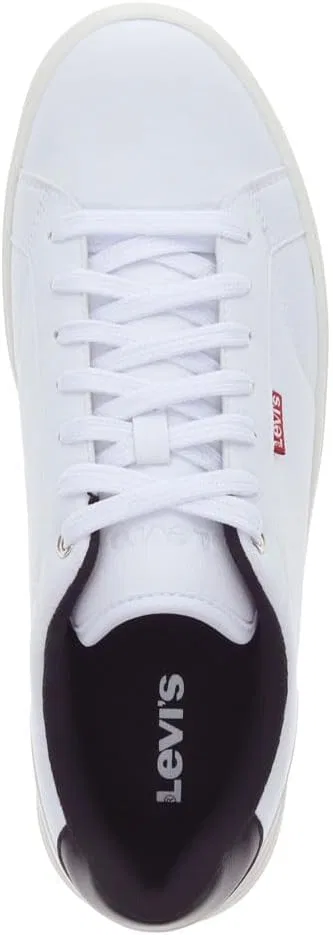 Кроссовки Levi's, White Black — фото 2