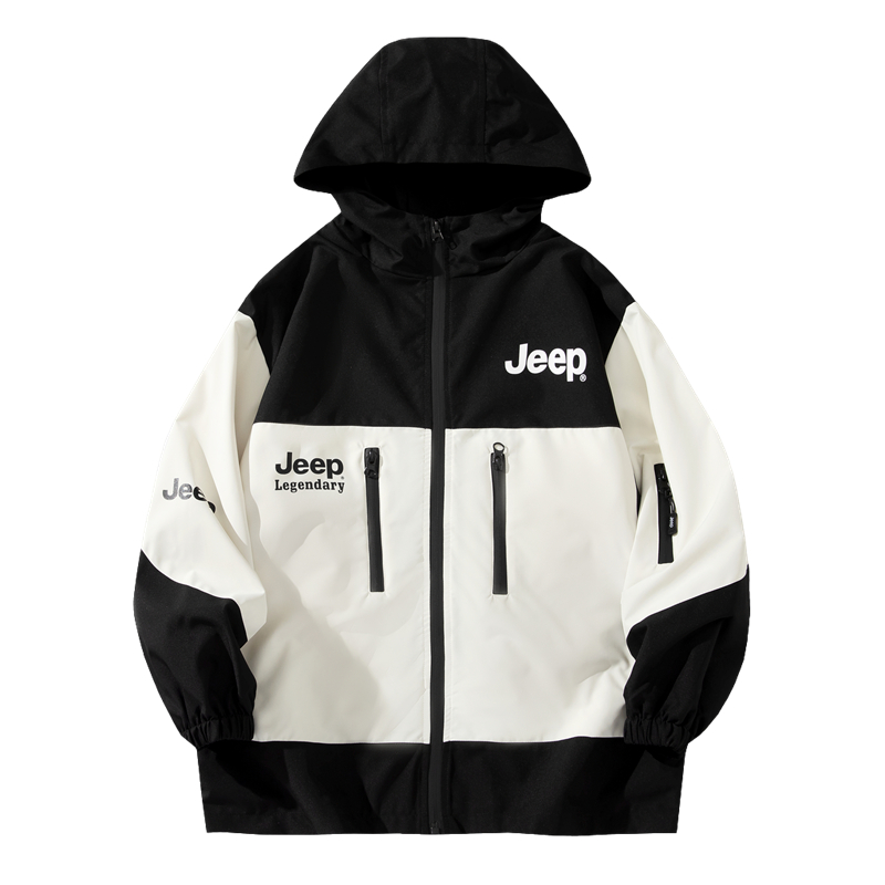 

Школьные куртки Jeep, черные (3-в-1 утепленное пальто)
