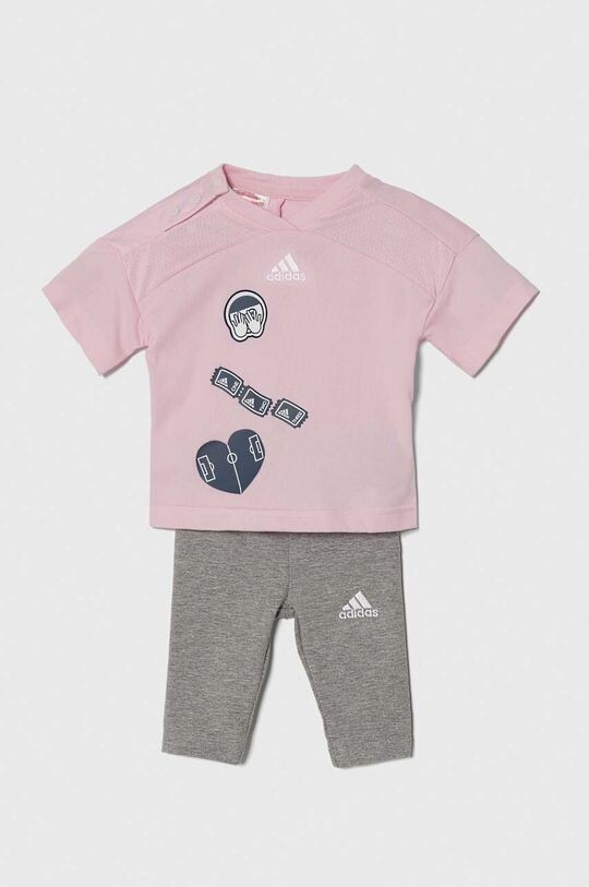 

adidas Детский комплект, розовый