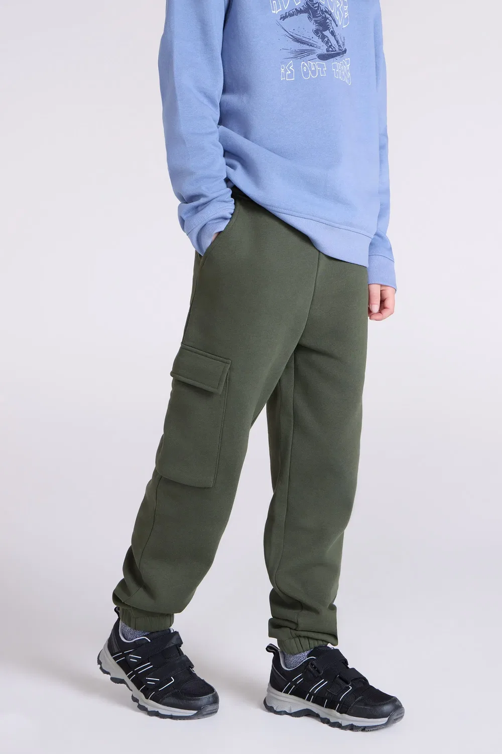 Детские джоггеры с флисом Mountain Warehouse, хаки