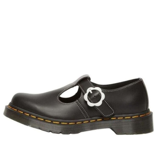 Кроссовки polley smooth leather mary janes 'black' Dr. Martens, черный