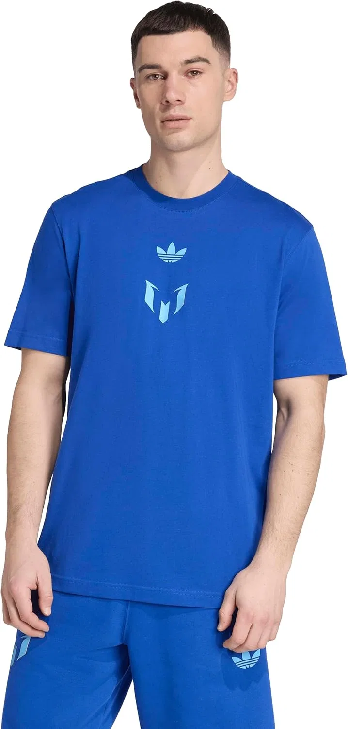 Футболка с принтом Messi, adidas, Team Royal Blue, Regular Fit