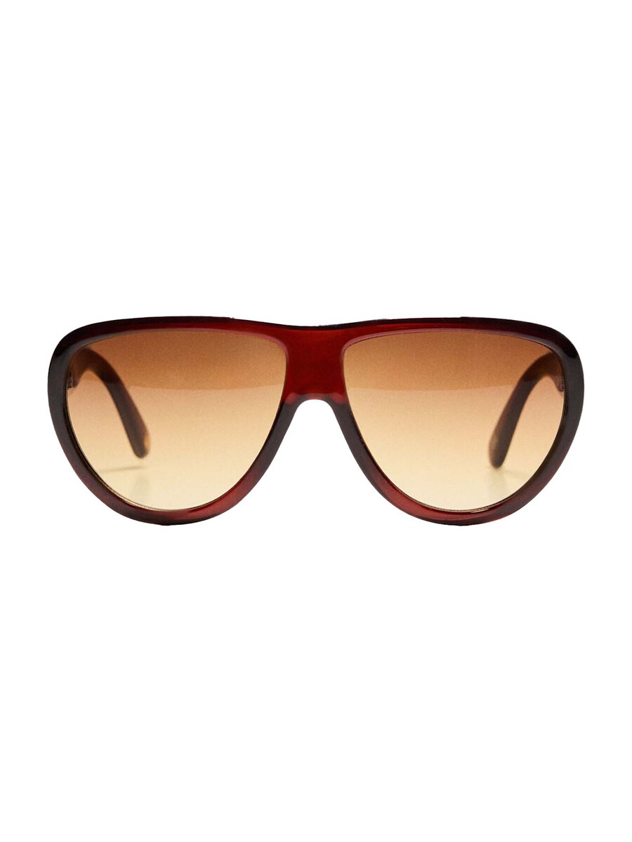 

Солнцезащитные очки Bershka, цвет Auburn/Dark brown
