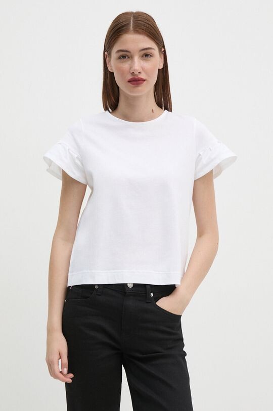 

Хлопковая футболка United Colors of Benetton, белый