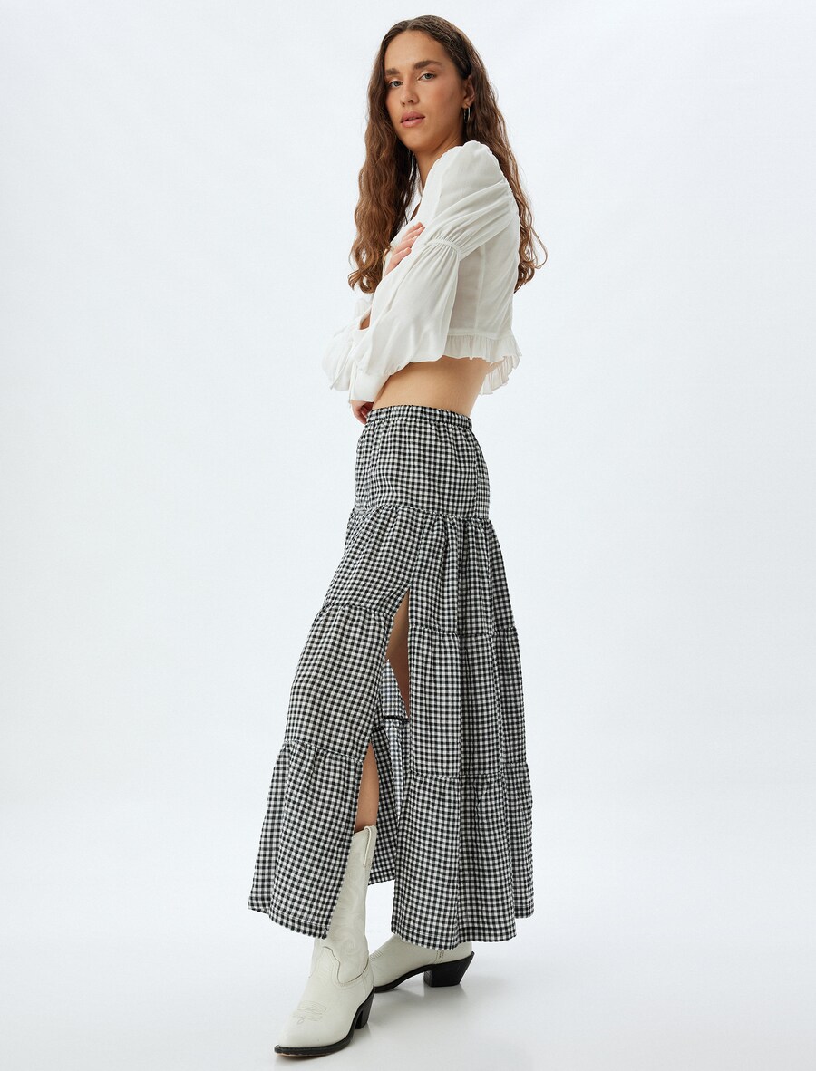 

Макси юбка Koton, Black