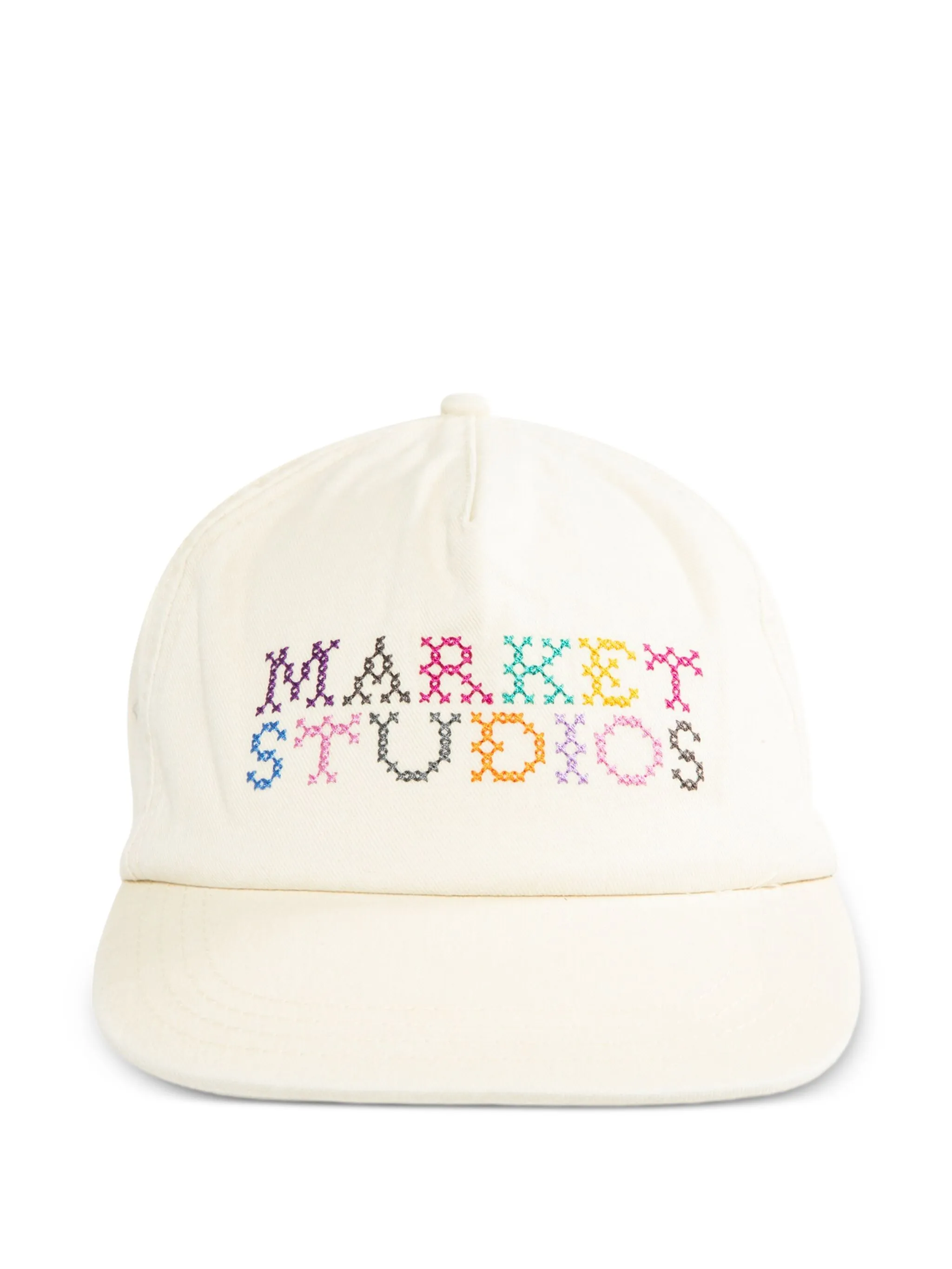 

Пятипанельная кепка Needlepoint Market, белый