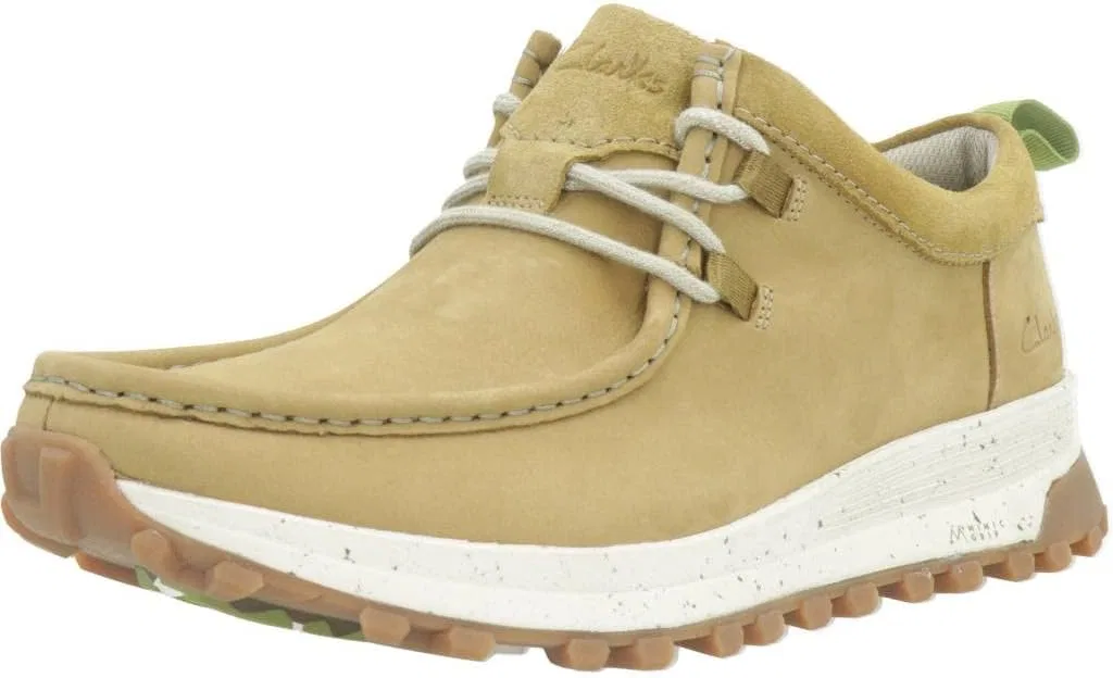 Мужские кроссовки Clarks ATL Trek Wally Sporty на шнуровке, коричневые