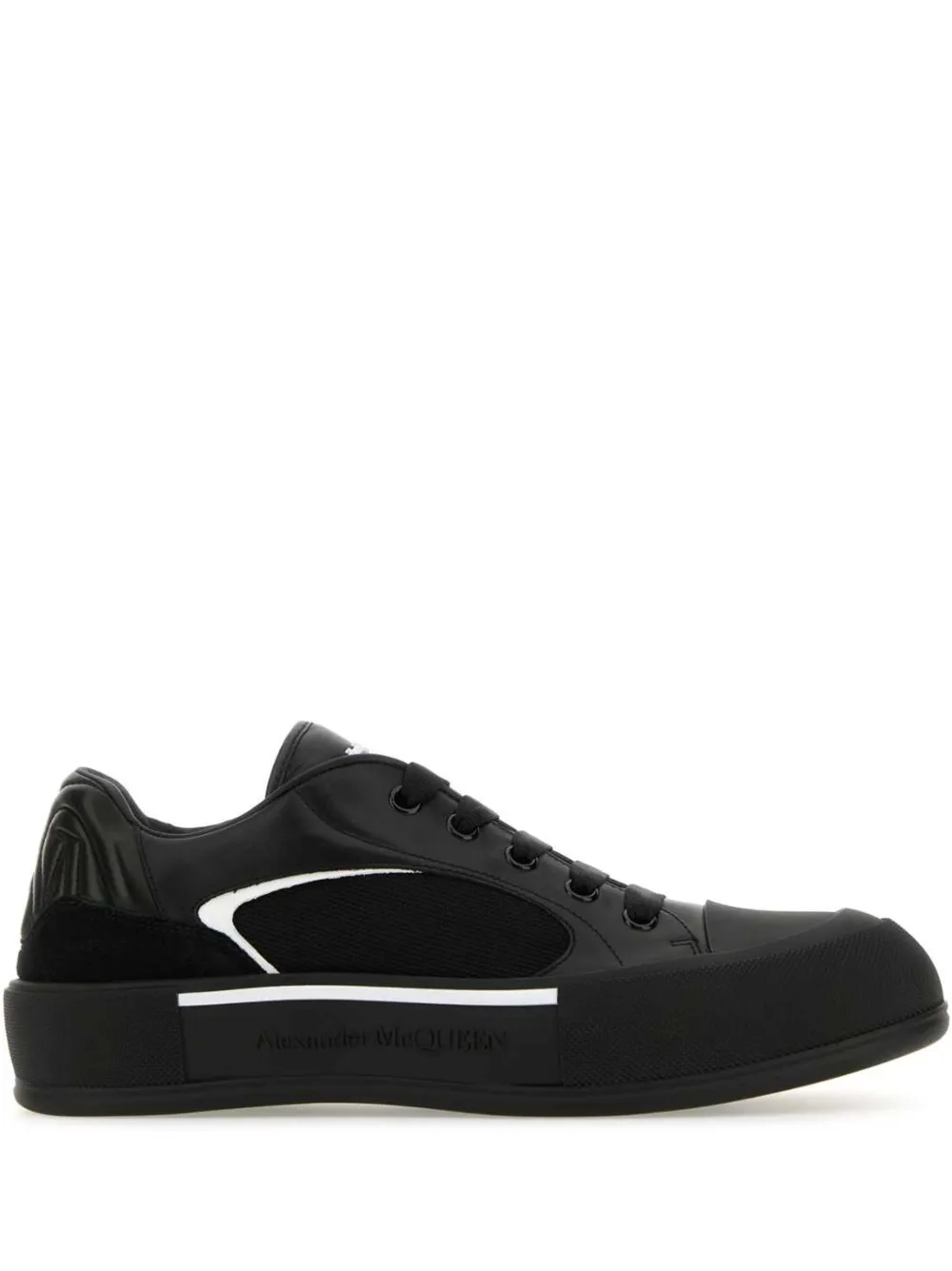 

Кеды Skate Deck Plimsoll Alexander McQueen, черный