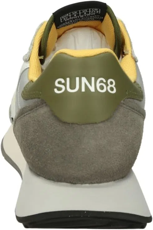 Кроссовки SUN68 Men's Jaki 2.0 Solid Zapatillas, Lightgrey — фото 3