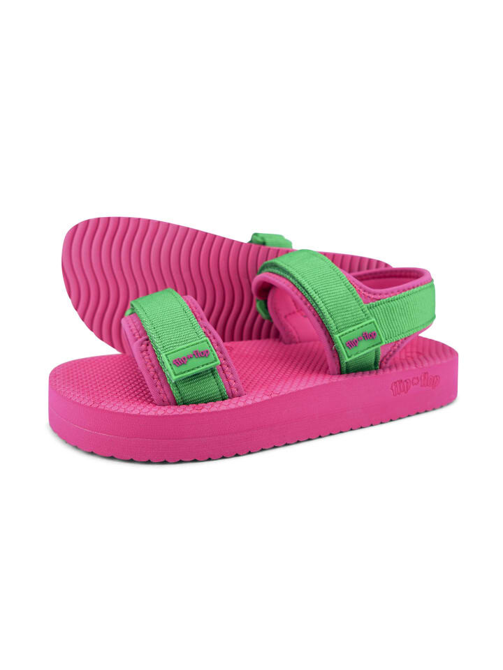 

Классические босоножки Flip Flop, цвет gartengrün/pink