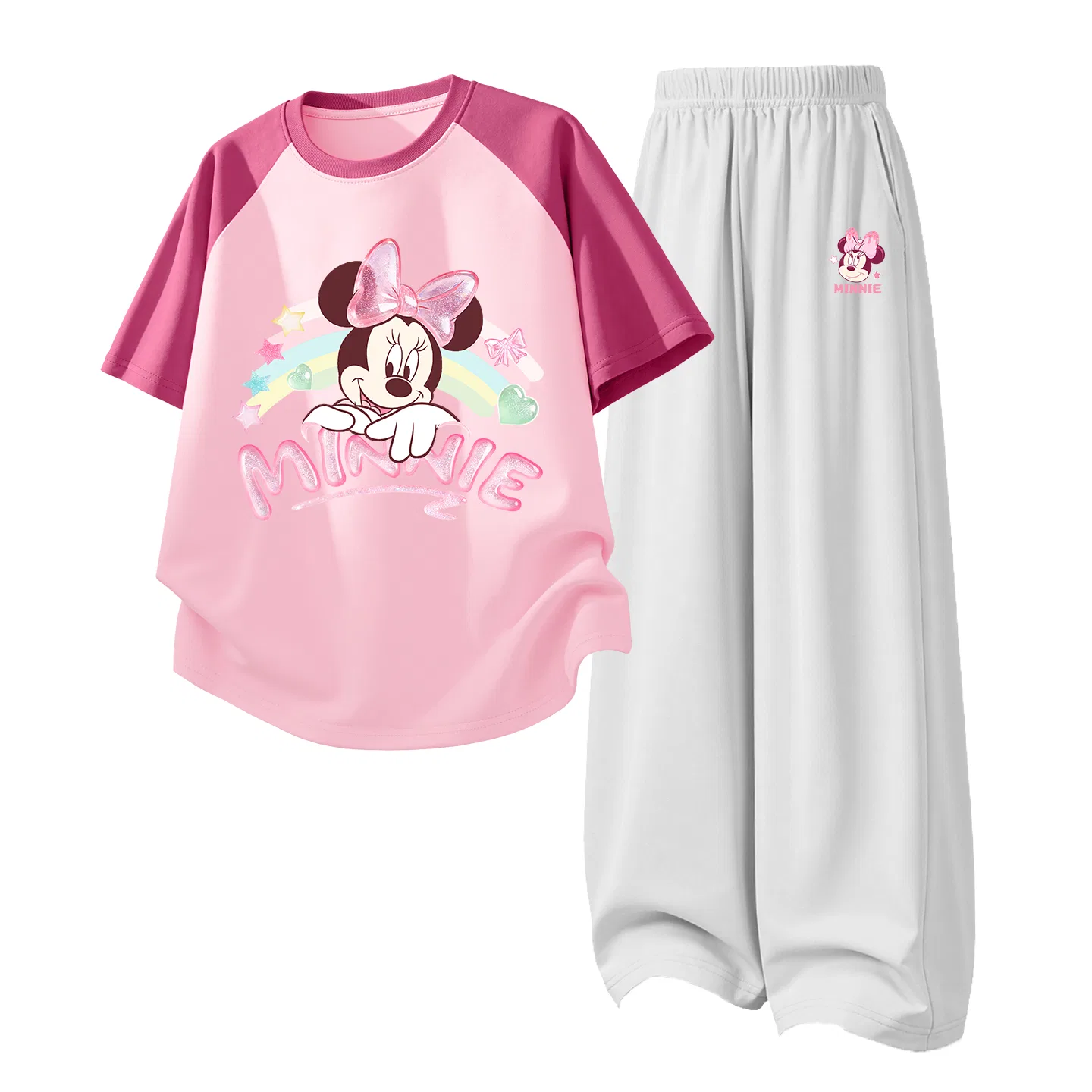 Спортивный костюм для детей Disney Crystal Pink Sweet Honey Mountain Gray