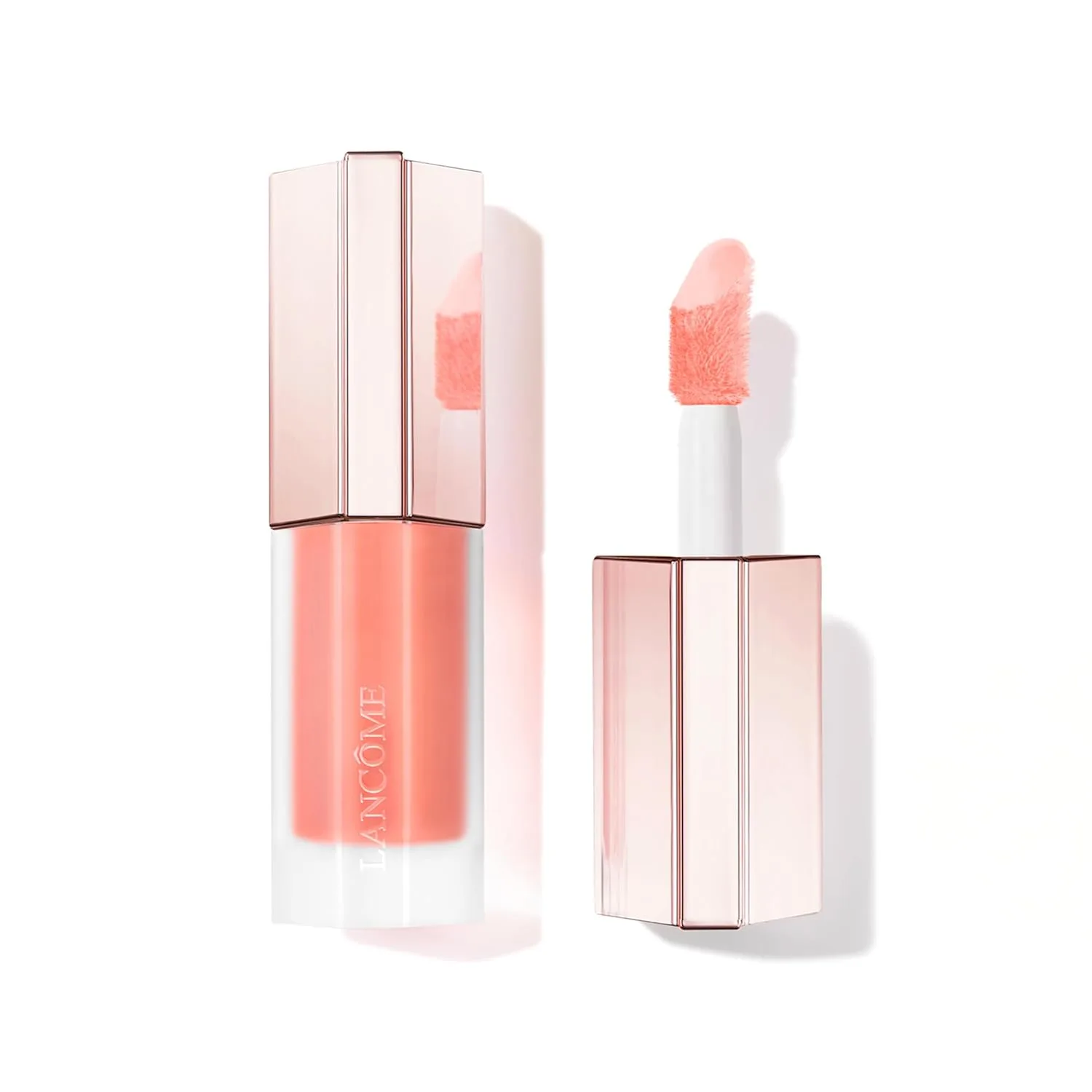 Жидкие румяна Lancôme Skin Idôle Juicy - невесомые жидкие румяна с мягким матовым финишем - легко наслаиваются и позволяют коже дышать., 30: Over the Coral Moon (Delicate Coral)
