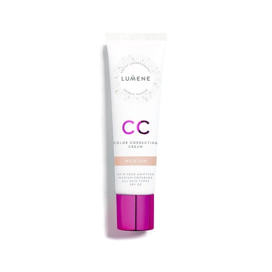 

Крем-корректор цвета, СС-крем для лица 7в1 4 Medium, SPF 20, 30 мл Lumene