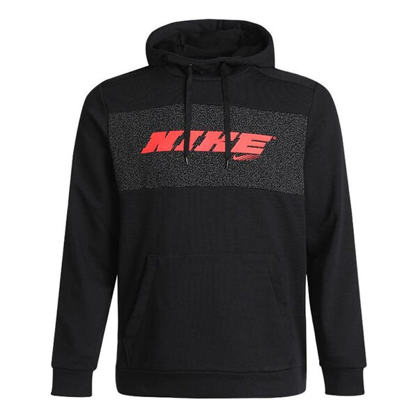 

Толстовка men's casual sports hooded pullover black Nike, черный