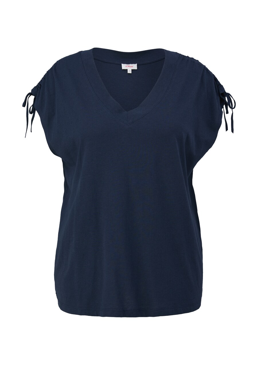 

Блуза s.Oliver Red Label Plus Blouse, морской синий