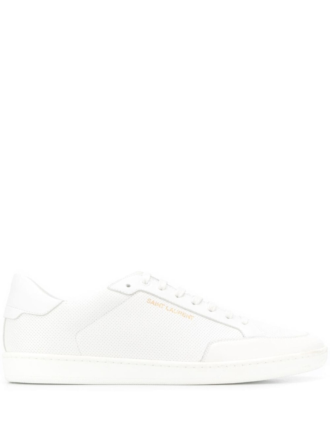 

Saint Laurent кеды Andy с перфорацией, белый