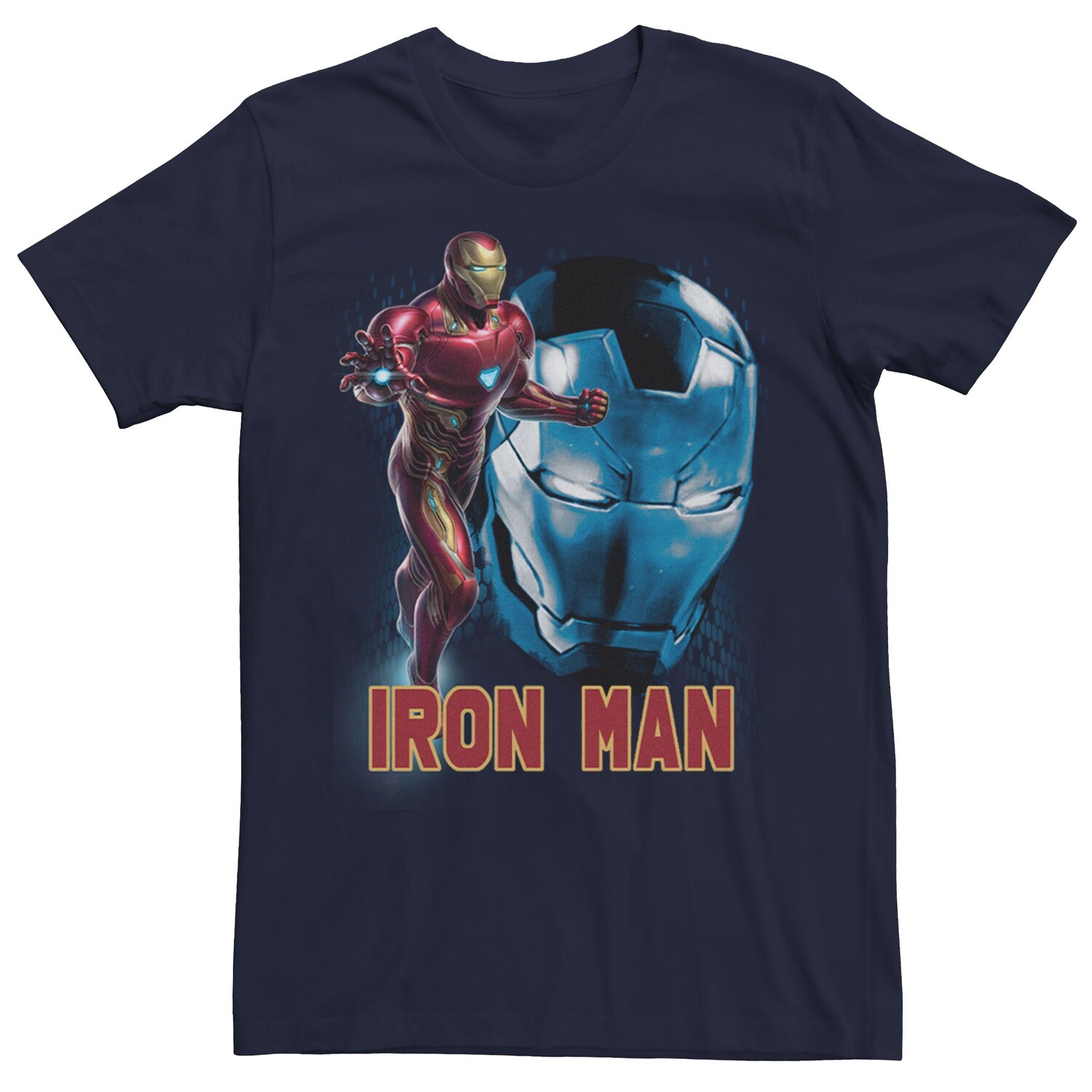 

Мужская футболка с профилем Avengers Iron Man Licensed Character