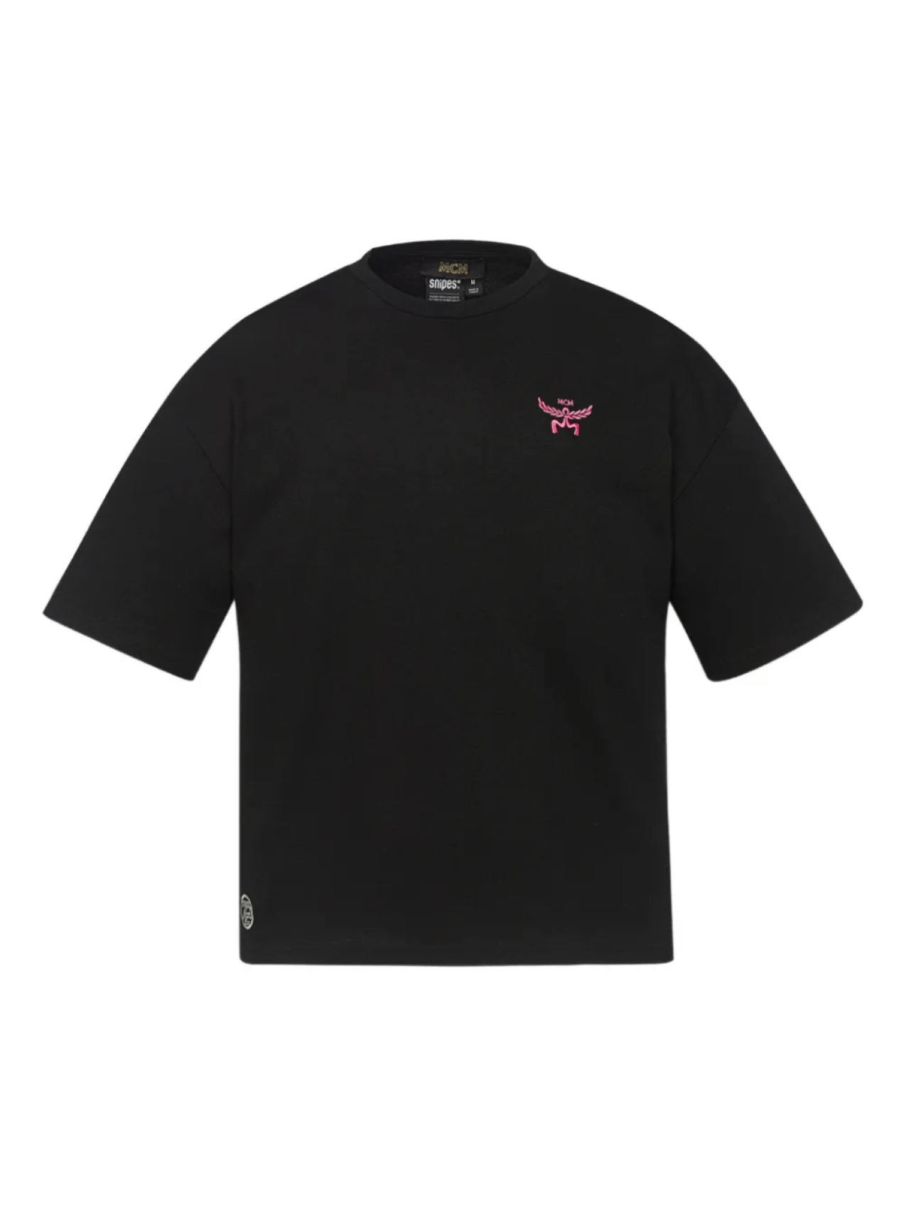 

MCM футболка с логотипом из коллаборации с Snipes, черный