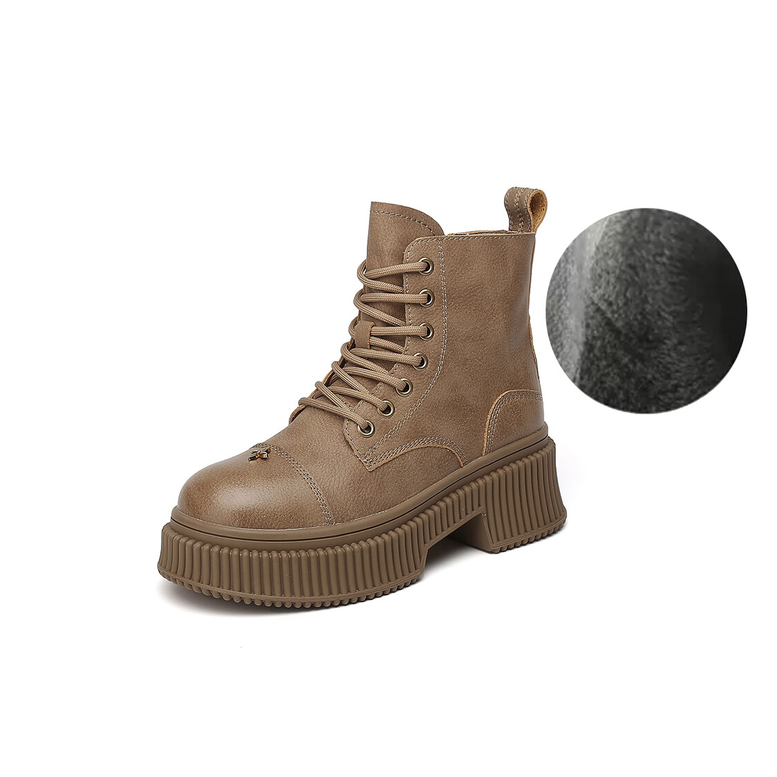 

Ботинки Martin Boot женские Exull Q, хаки