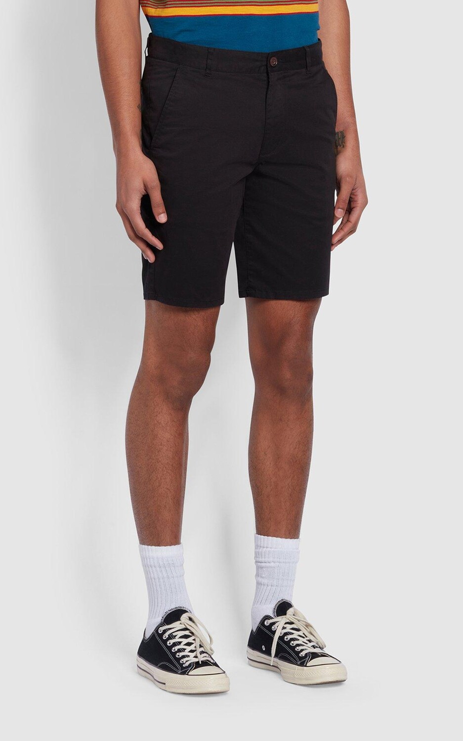 

Короткие брюки-чинос Hawk, черные Debenhams, черный