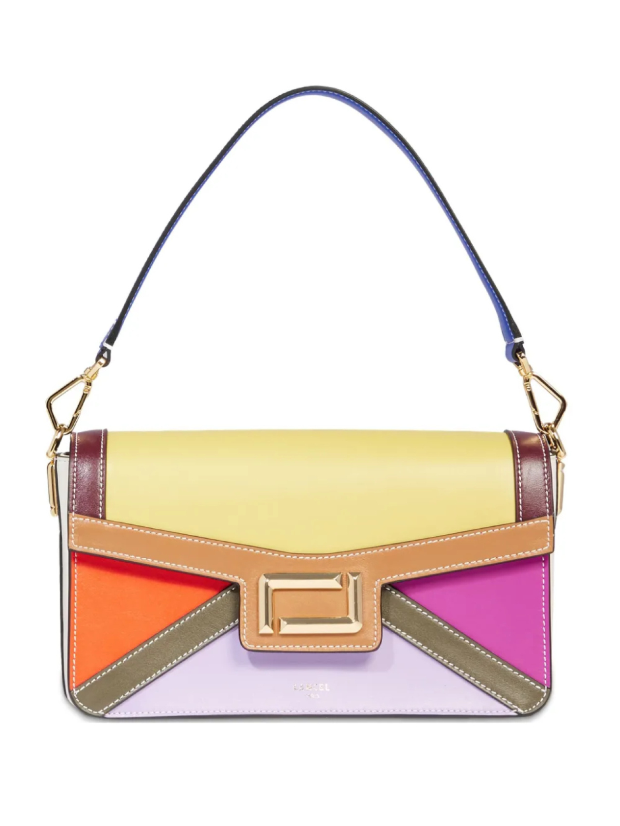 

Сумка через плечо Lancel Angele Flap, желтый