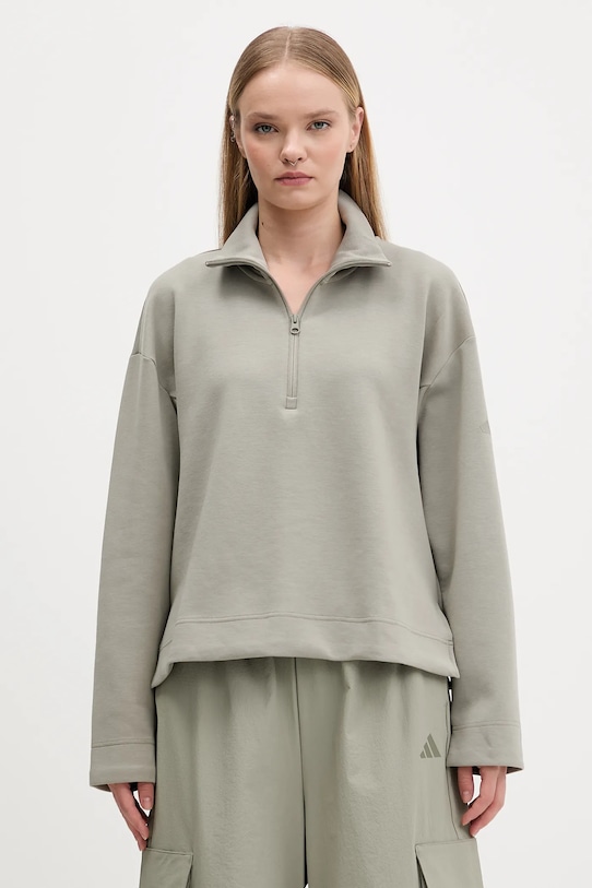 

Толстовка soft lux Adidas, серый