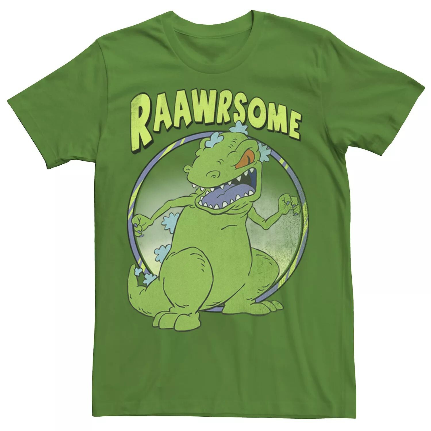 

Мужская футболка RugRats Reptar Raawrsome Licensed Character