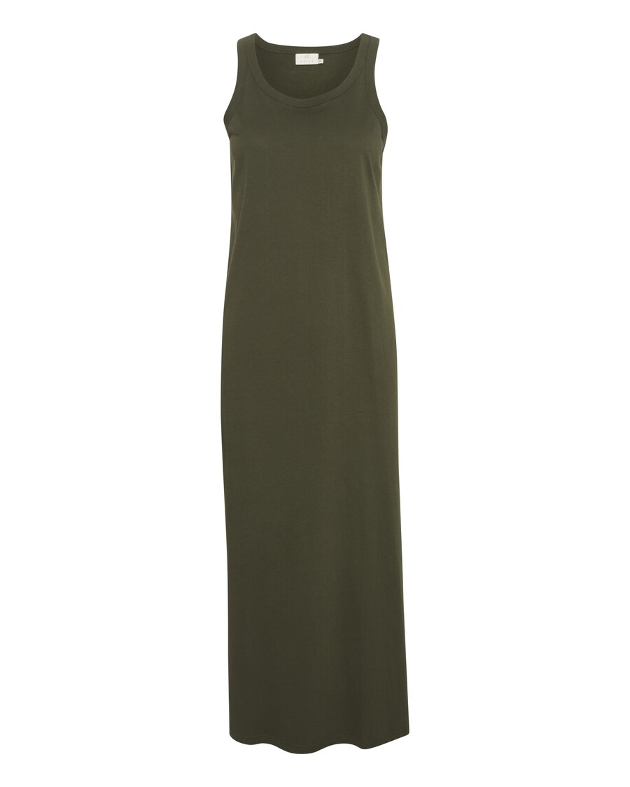 

Платье макси Kaffe Dress Ditte, хаки